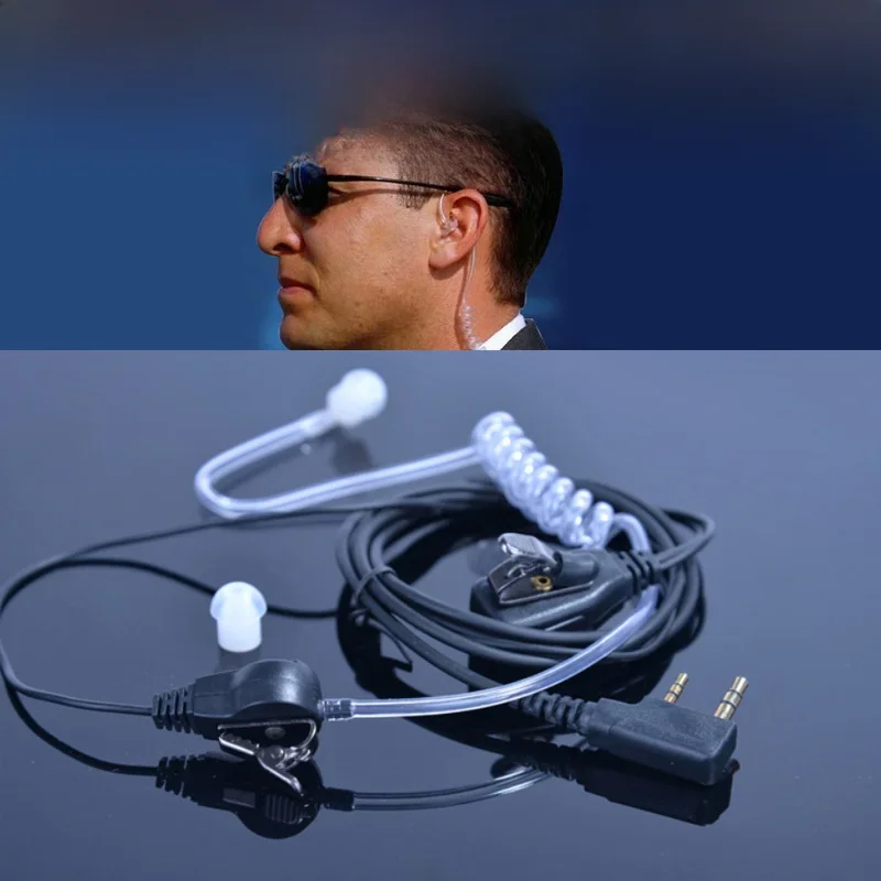 Headset com microfone para baofeng uv-5r, bf-888s, uv-82, gt-3tp, gt-3, kenwood tk3107, walkie