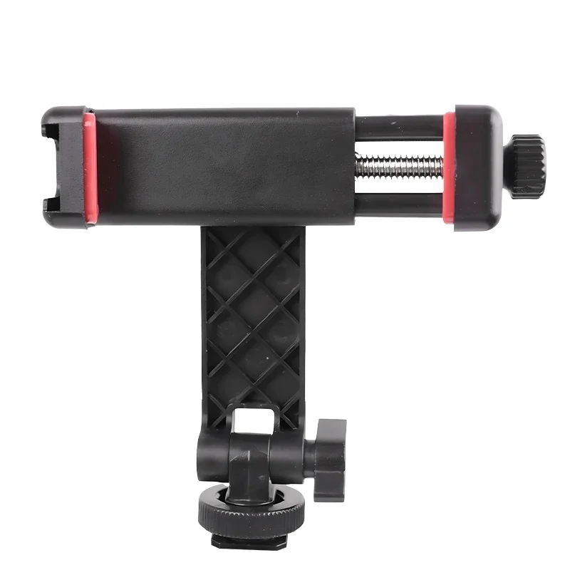 Obrotowy uchwyt na telefon o 360 stopni Pionowy poziomy uchwyt na telefon do fotografowania z zimną stopką do statywu do aparatu Iphone Monopod — zdjęcie produktu 7