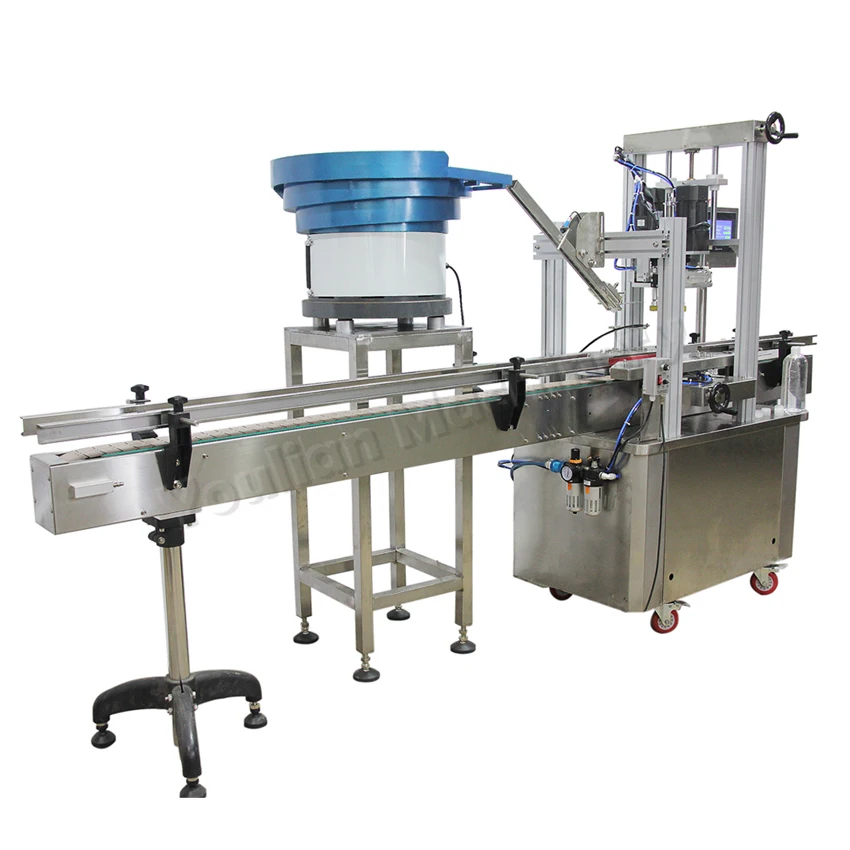 CDXGZ-1 Automatic Capping Machine Type Trigger Sprayer Special Caps Closing Machine with Cap Elevator