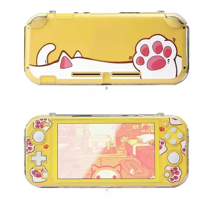 Przezroczyste etui ochronne kompatybilne z Nintendo Switch dla Nintendo Switch Lite Cover Cute Clear Case Hard Shell Akcesoria — zdjęcie produktu 7