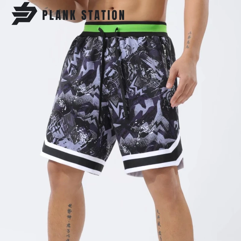 

American Basketball Shorts Men 2023 Running Training Five Point Pants Summer Unisex Gym Crossfit Retro Hip Hop Casual Streetwear