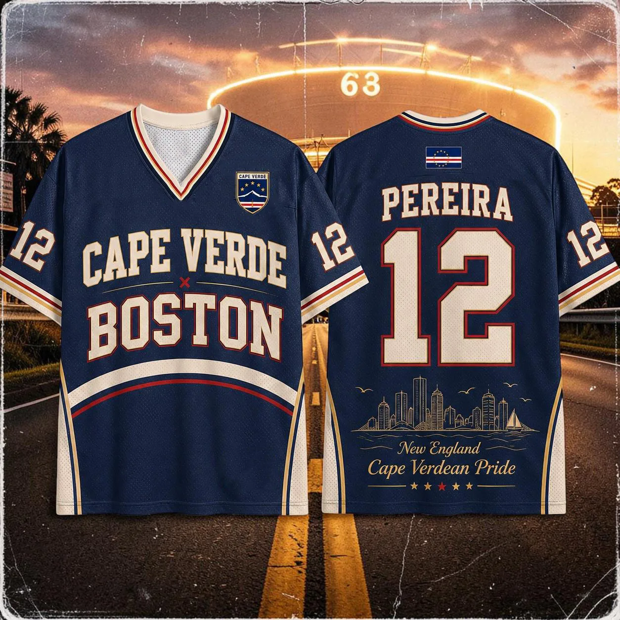 6 Estilos de Camisetas de Fútbol Retro de las Islas Creolas de Cabo Verde, Camisetas Deportivas de Malla de Secado Rápido para Hombre, Ropa Deportiva Urbana para Fanáticos