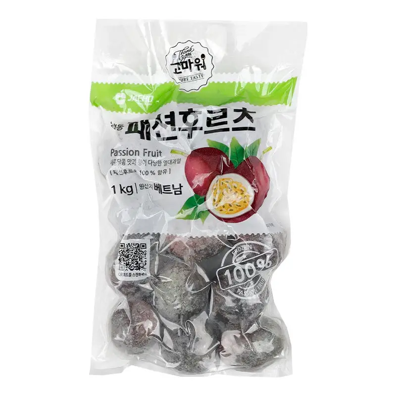 [Jae Ho Food] Fashion Fruit 1kg Frozen Tropical Fruit