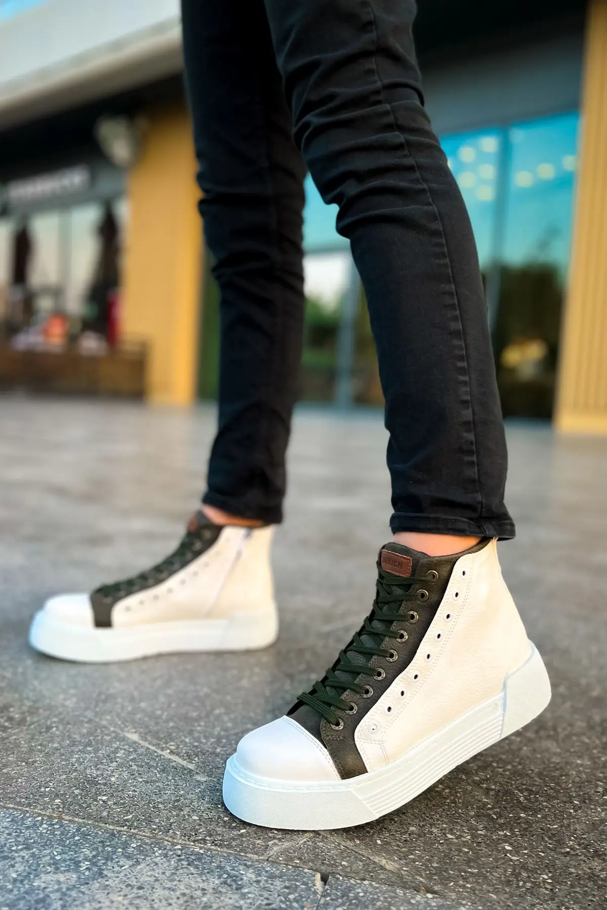 CHEKICH-Chaqueta GBT blanca y caqui para hombre, botas de senderismo de alta calidad, CH167, invierno, 2024