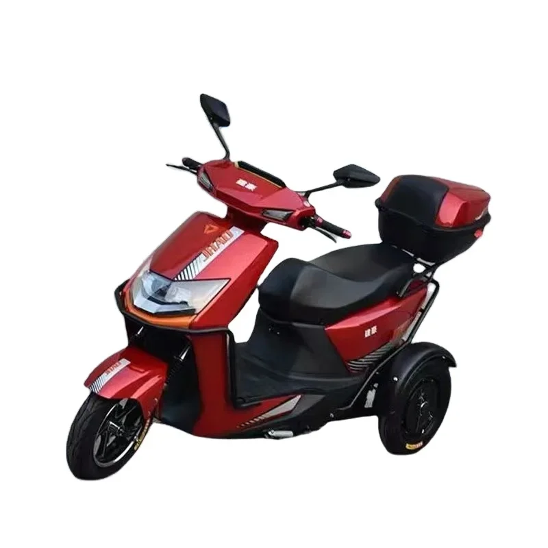 AliExpress CNZKO Tricycle Wheeler Electric Chinese Hot Selling 1500W Customized 60V 10 Inch 2 Seat Electric Tricycles Electric Cargo Bike