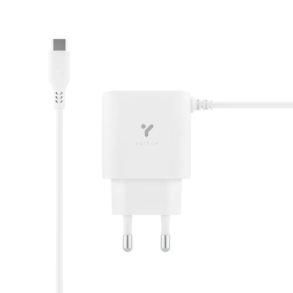 YOIHI Galaxy PD30W 25W 18W 15W C Type Cable Integrated Speed Charger