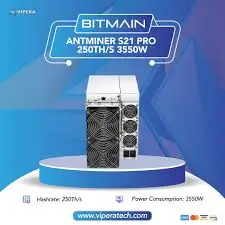 FA  Buy 50x Bitmain Antminer S21 Pro (11.7PH) - Bitcoin Miner (BTC)