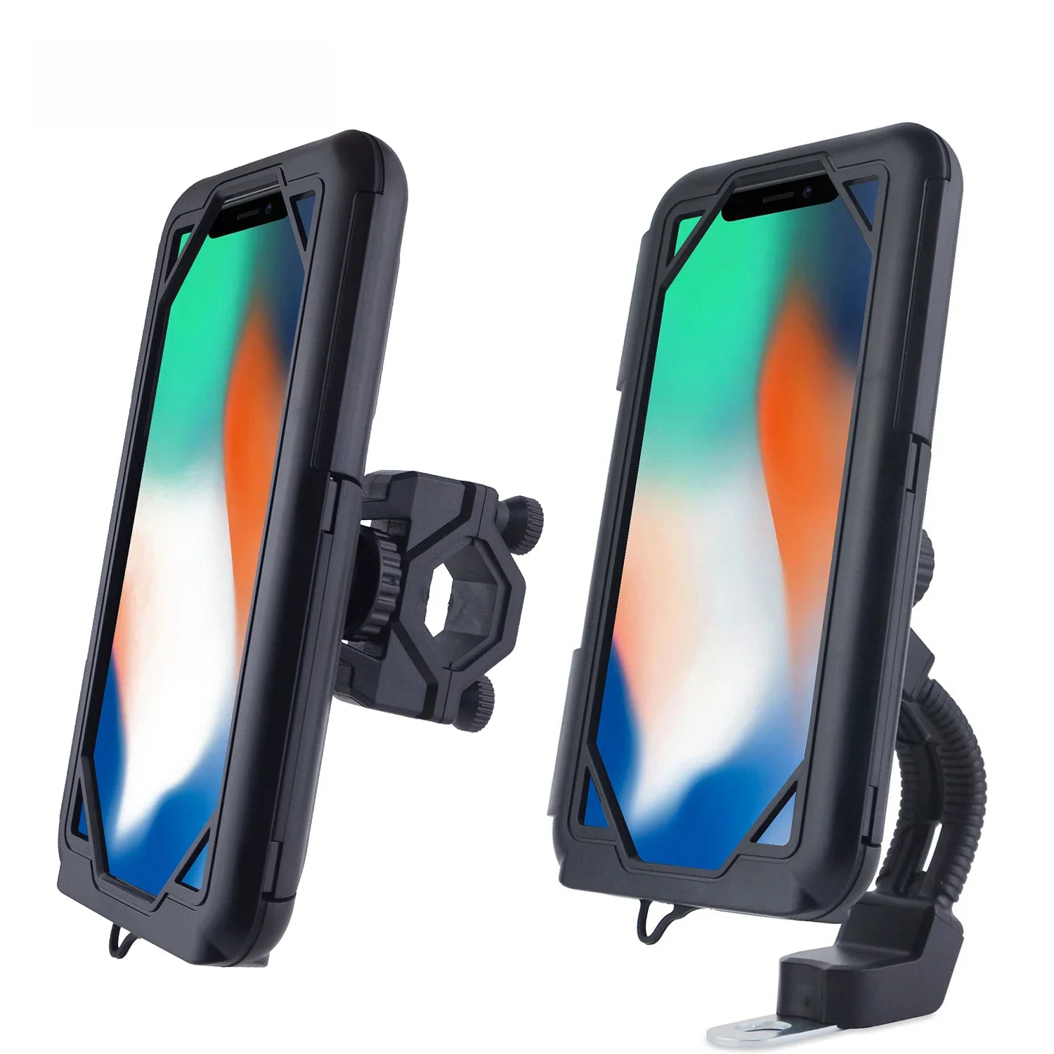 AliExpress untoom Untoom Waterproof Case Bicycle Motorcycle Handlebar Rear View Mirror Phone Holder Stand Bike Scooter Mobile Phone Mount Bracket