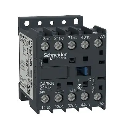 

The elevator CA3KN22BD TeSys K control relay - 2 NO + 2 NC - = 690 V - 24 V DC standard coil