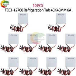 1-10 pz TEC1-12706 12706 dispositivo di raffreddamento termoelettrico Peltier 40*40MM 12V nuovo di refrigerazione a semiconduttore