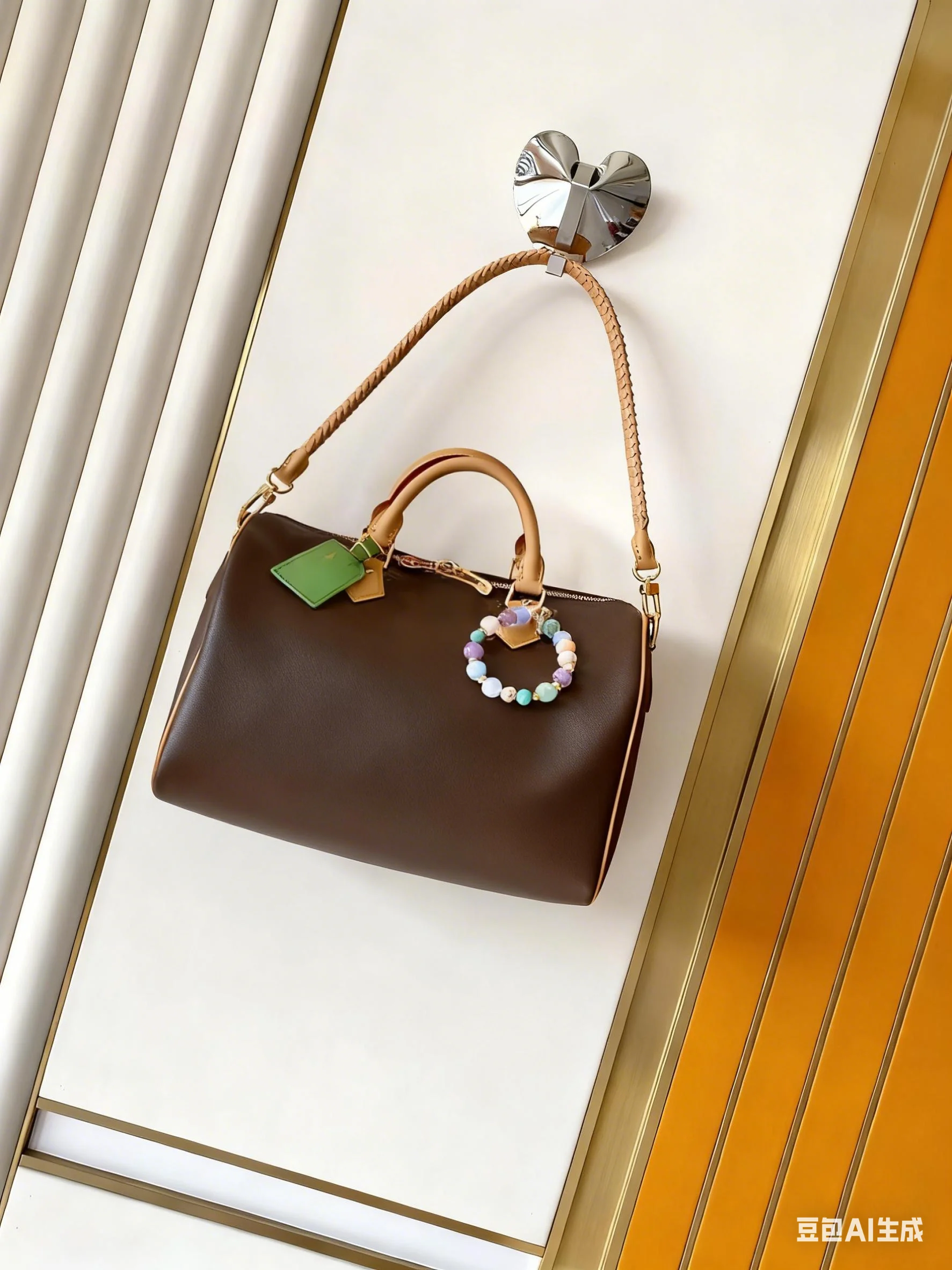 

2025 New Fashionable and Comfortable Christmas Present Handle and Single Zippers Straps Large Capacity Bag