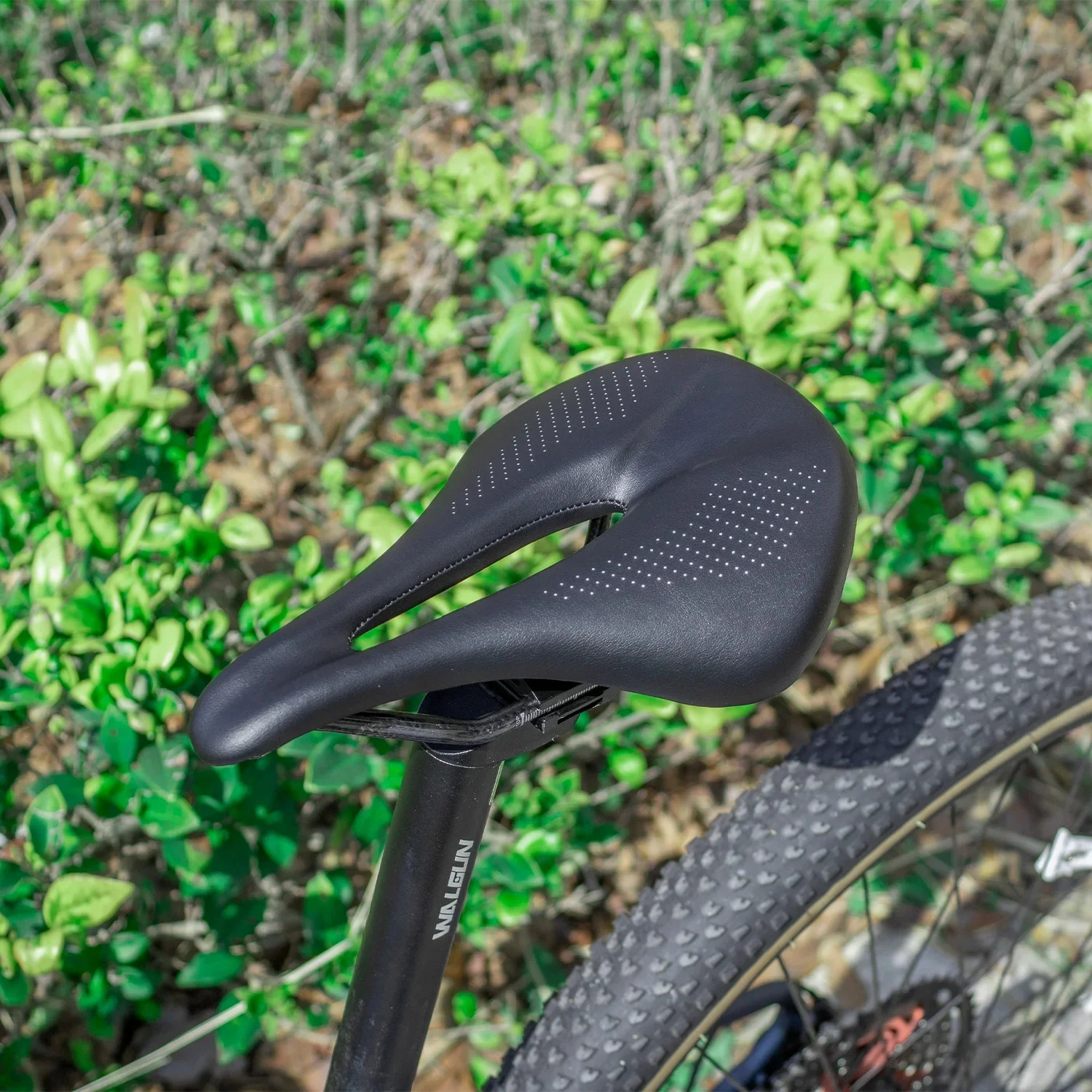 AliExpress wildside Lightweight Carbon Fibre Saddle 155mm 145mm Cycling Seat Cushion MTB Road Bike Soft Sponge Bicycle Saddle Bicycle accessories