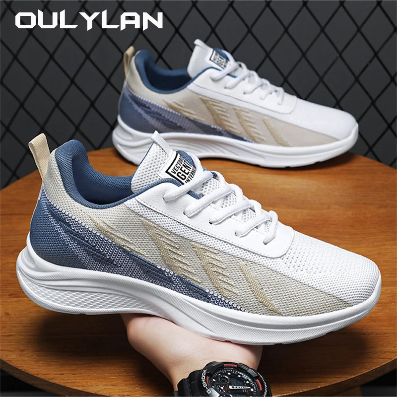 Breathable Mesh Shoes Men Shoes Comfortable Soft Cushioning Jogging Running Sneakers for Man Outdoor Sports Lightweight