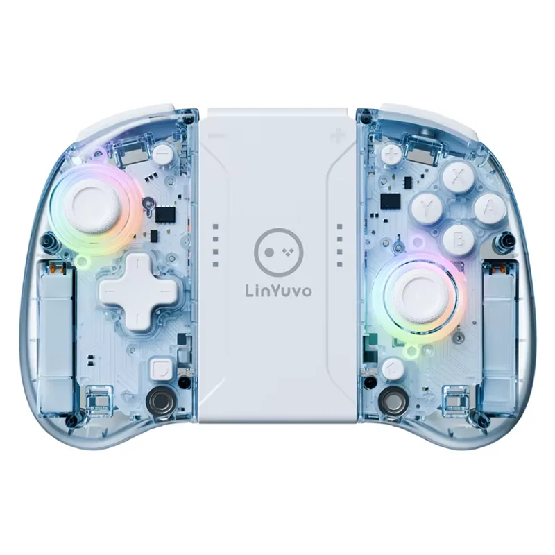 Беспроводной RGB-геймпад для контроллера NS Switch джойстик совместимый с Oled Lite ПК вибрацией Фото №4
