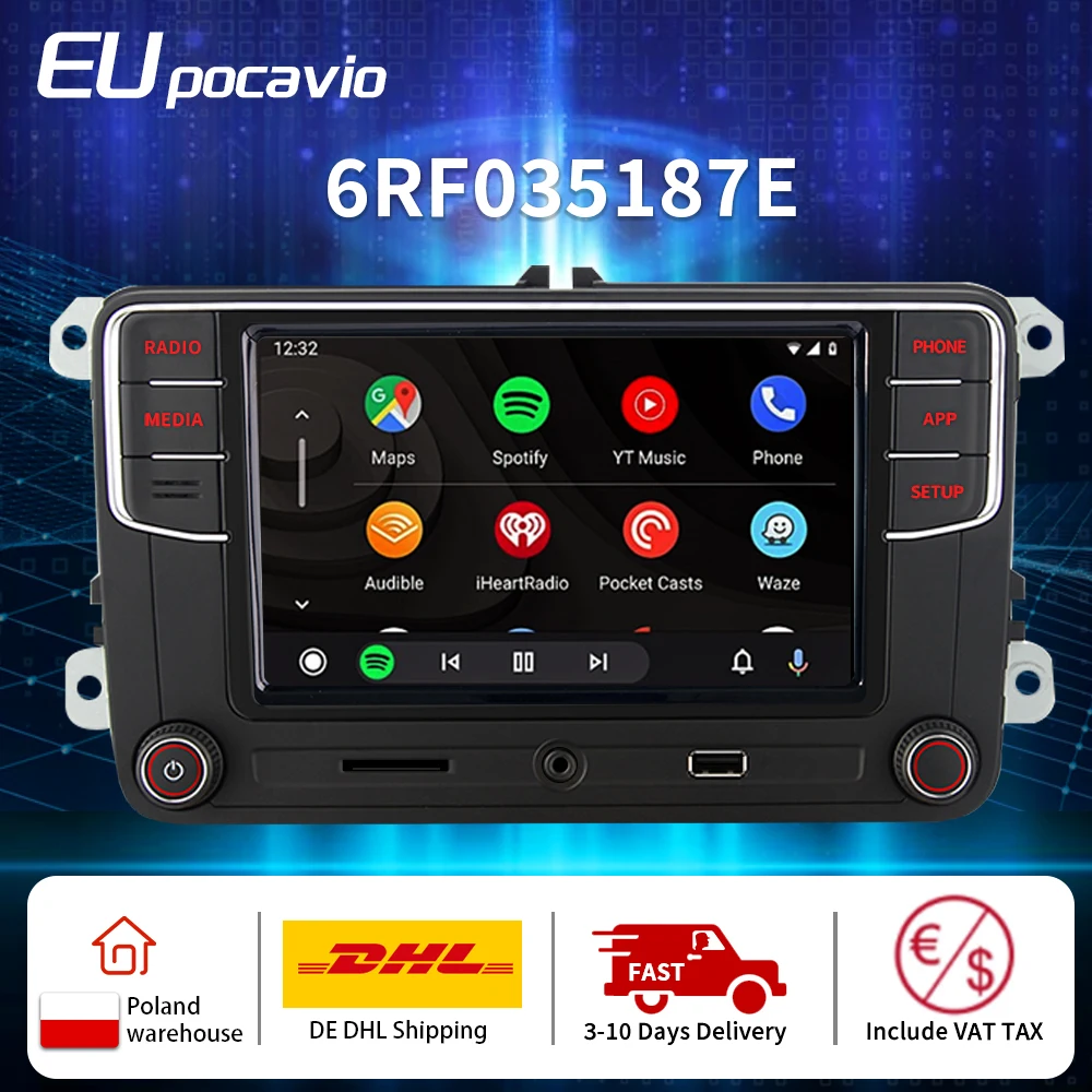 Noname RCD330 MIB Carplay Car Radio Android Auto RCD340G 6RF 035 187E for VW Golf 5 6 Jetta MK5 MK6 Passat B6 B7 Polo CC Tiguan