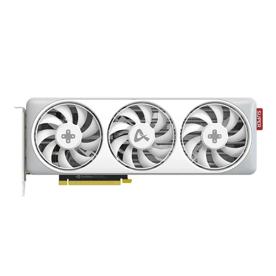 중고 RTX4070 SUPER X3W MAX 12GB RTX 4070TI 비디오 카드 GDDR6X NVIDIA 12GB 192비트 16핀 비디오 카드 게이밍 비디오 카드