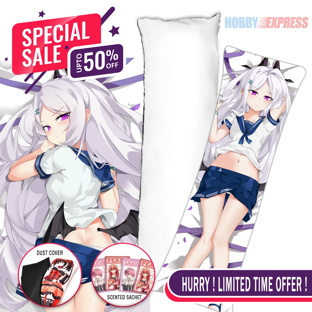 Hobby Express Anime Dakimakura Japanese Otaku Waifu Life Size Hugging Body Pillow Cover Case Sorasaki Hina Blue Archive 23516