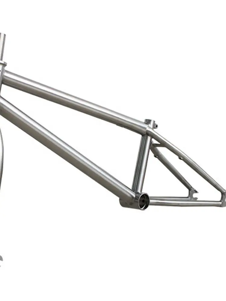 Customized Titanium BMX Bike Frame, Street Racing Bicycle Accessories, 16 in, 20 in