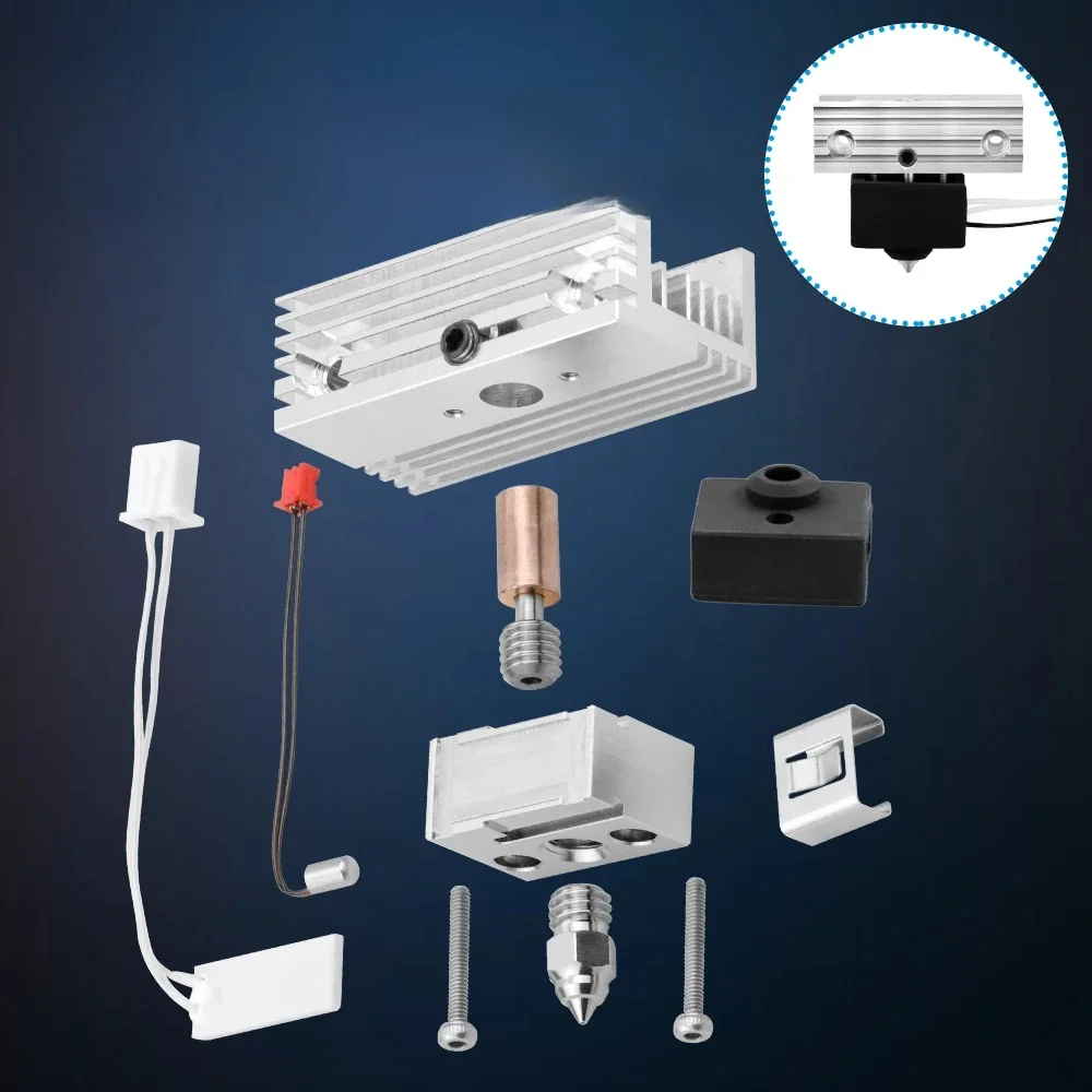 Nowy Zestaw Ulepszonych Elementów Hotendu Sprite Extruder do Drukarek 3D Creality Ender-3 S1, S1 Pro, S1 Plus, CR-10 Smart Pro - Akcesoria i Części Zamienne — zdjęcie produktu 7