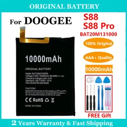 100% Genuine Original 10000mAh BAT20M1310000 Doogee S88 S88 Pro Battery For DOOGEE S88 S88Pro S88Plus Replacement Batteries+Tool