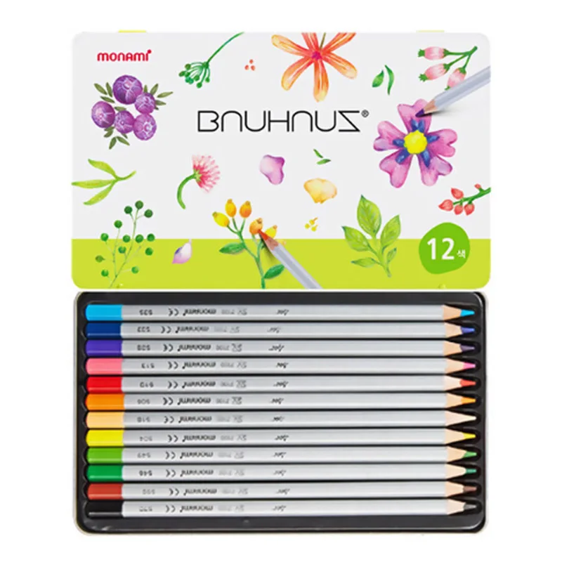 Monami Bau House colored pencils 12 colors