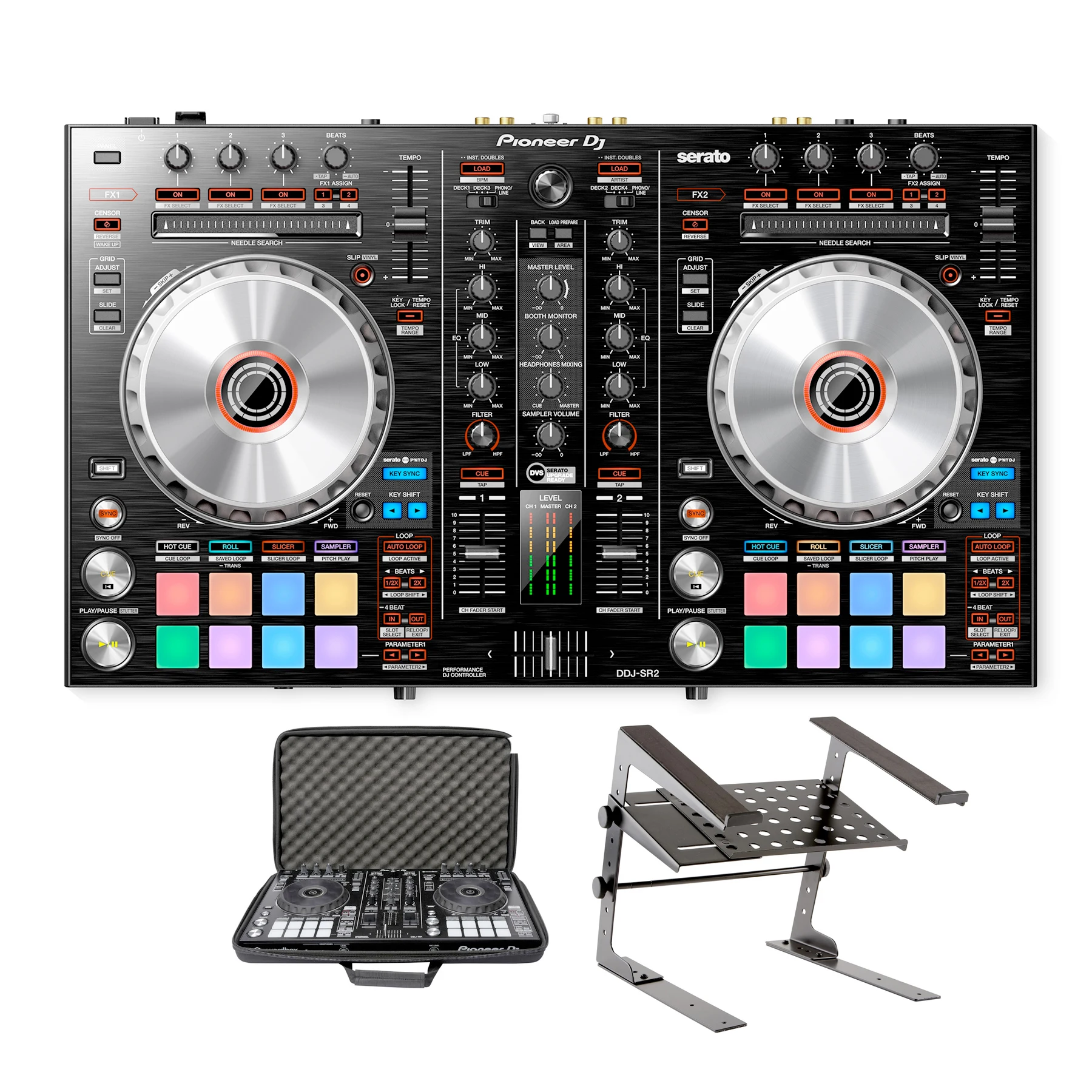 

Большая скидка на продажи Pioneer DJ DDJ-SR2 с подставкой для ноутбука и сумкой посылка DEAL