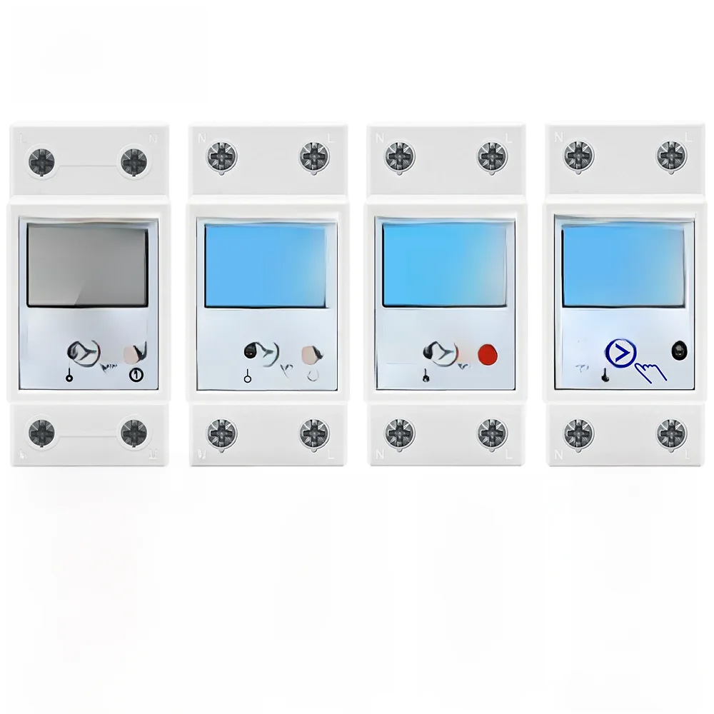 Medidor de energia digital lcd monofásico, redefinição de tensão zero kwh, contador de consumo de