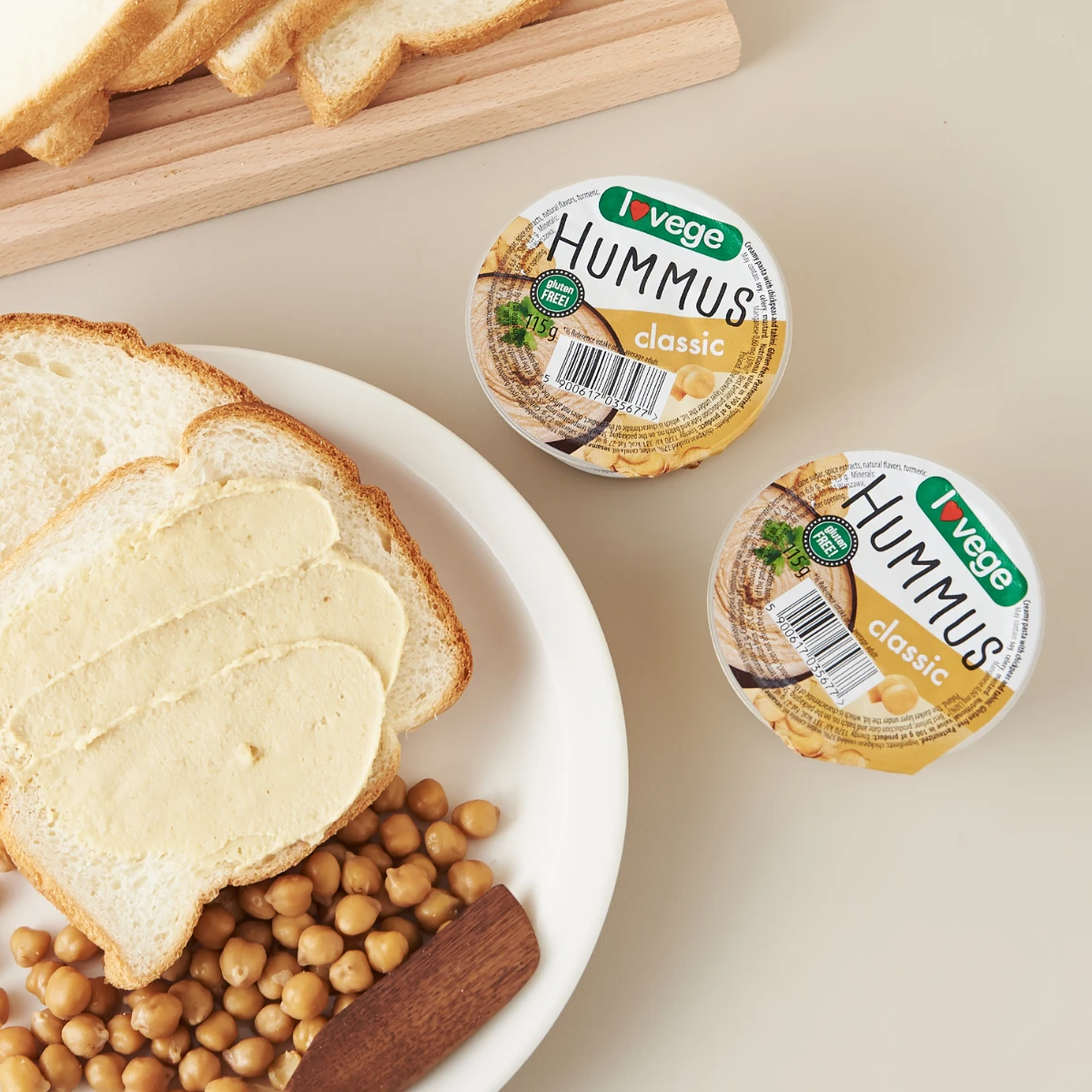 RBEGI-HMUS Classic, mermelada de garbanzo, 115g