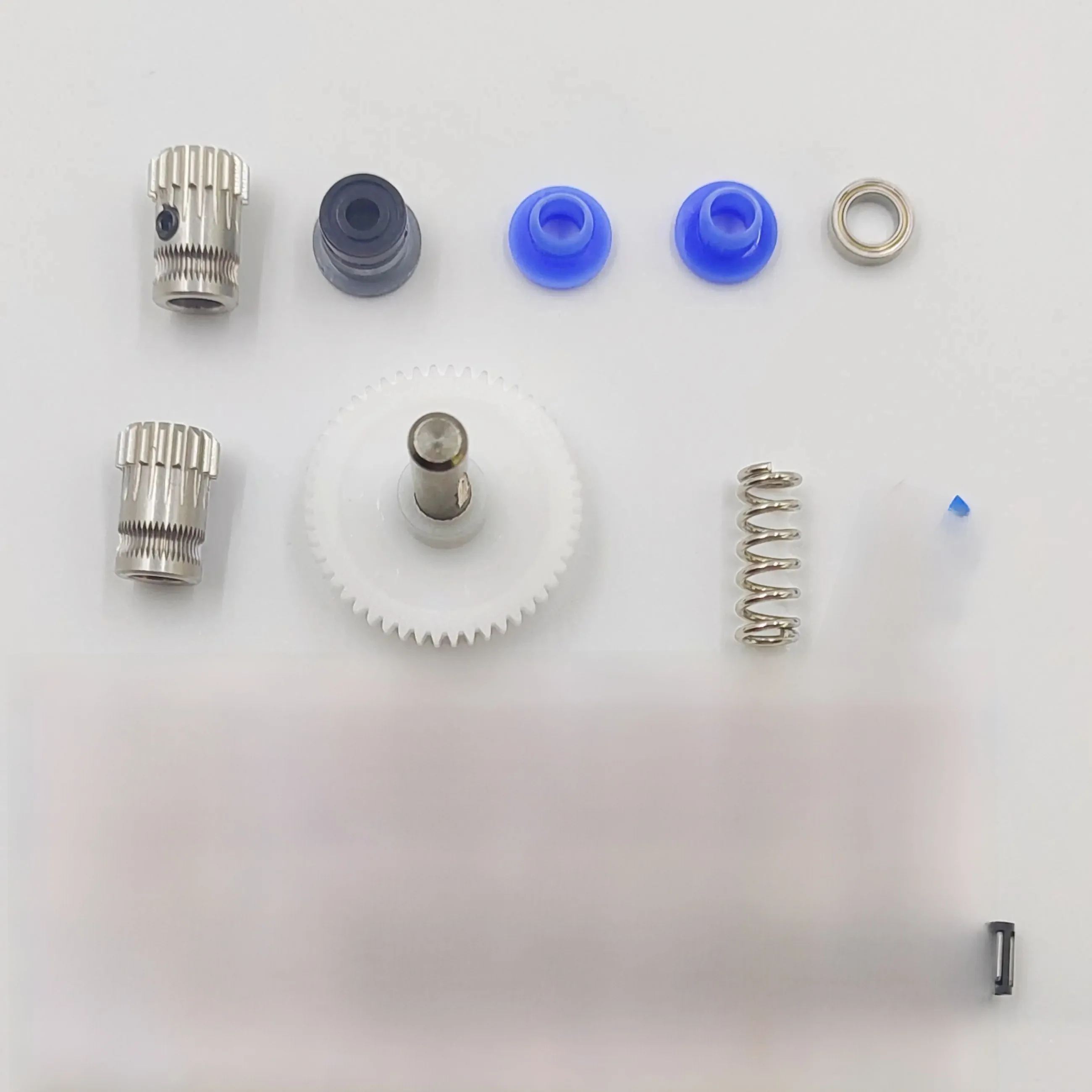 Kit de mise à niveau en acier trempé à double engrenage d'entraînement, extrudeuse Drivegear pour extrudeuse BMG pour imprimante 3D Prusa i3, extrudeuse Bowden