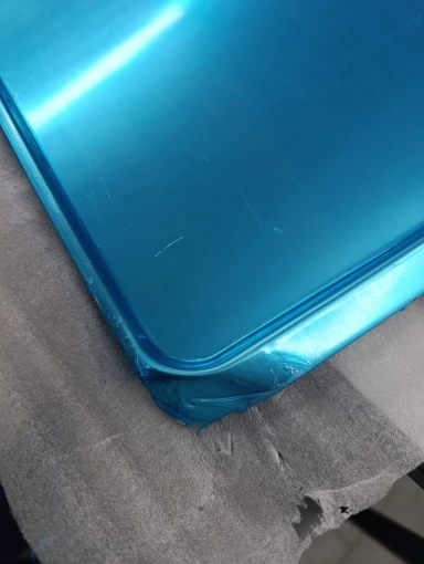 New Non-stick 315*435mm Baking Tray Non-stick Even Heating Oven Tray Aluminum Alloy Cookies Baking Tray photo review