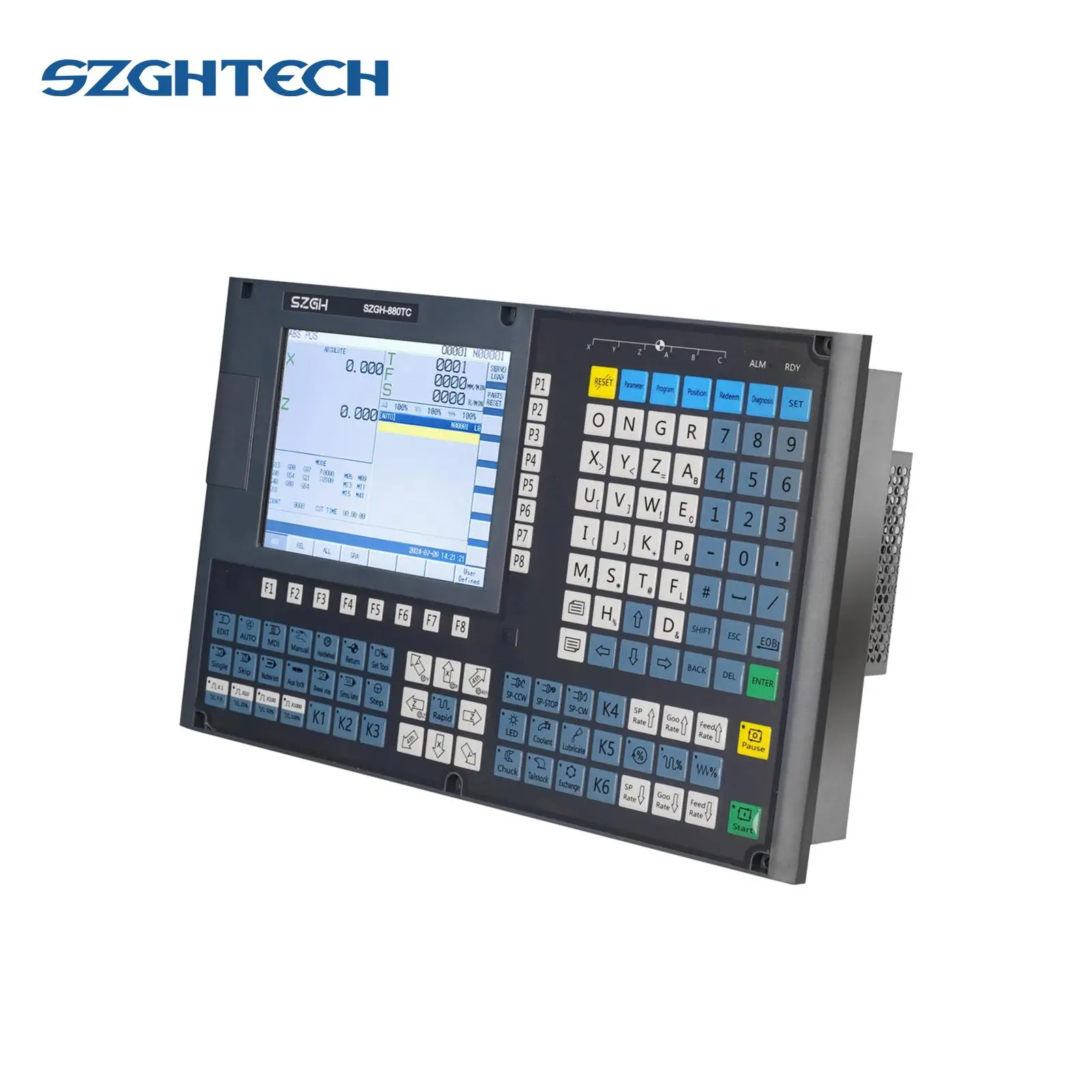 SZGH new controller 3 axis  for lathe