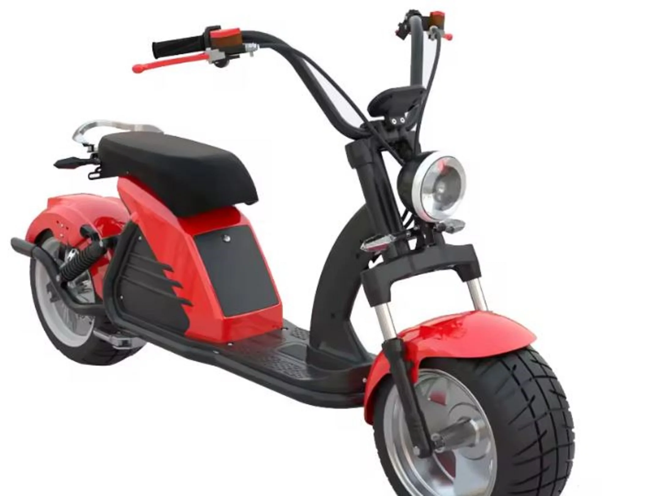 สกู๊ตเตอร์ไฟฟ้า 3000 วัตต์ รับประกันคุณภาพ สองล้อ สำหรับผู้ใหญ่ ข้ามพรมแดน  ยางใหญ่  ขี่สบาย