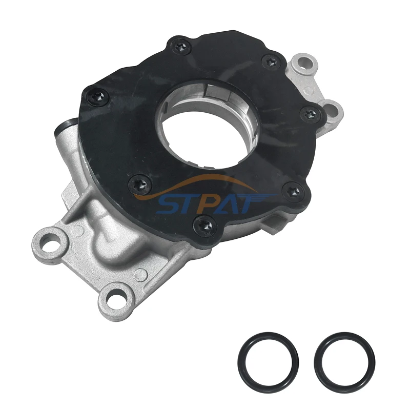 STPAT Engine High Pressure High Volume Oil Pump 12612289, M295HV Silver For Chevrolet GM LS 5.3 6.0