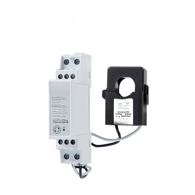 SDM120CT-MV+TU24 100A/0.1V CT, 1-fazowy 2-przewodowy, 230V, RS485 Modbus, pomiar kWh, kvarh Hz, licznik energii na szynę DIN — zdjęcie 2