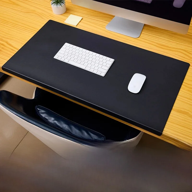 Grand coudière pliante protège-poignet tapis de souris PU tapis de bureau ordinateur portable tapis de bureau tapis de souris de jeu tapis de souris