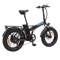 2024 EU Stock BAOLUJIE 48V12.5Ah Battery 750W Motor 20 Inch Fat Tire E Bike Male and Female Urban Road Electric Bicycle