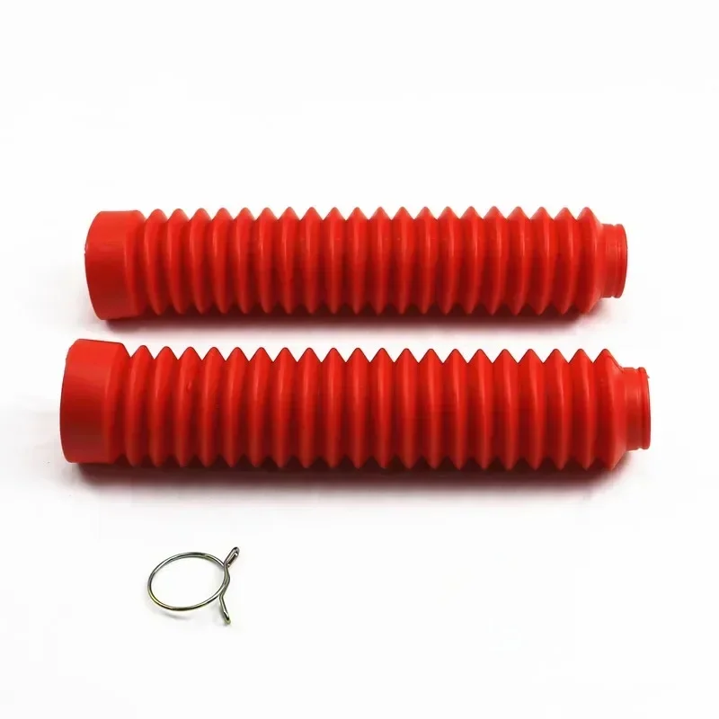 AliExpress NONE 30mm Front Fork Motorbike Red Rubber Boot Universal Dust Jacket Cover Dirt Bike