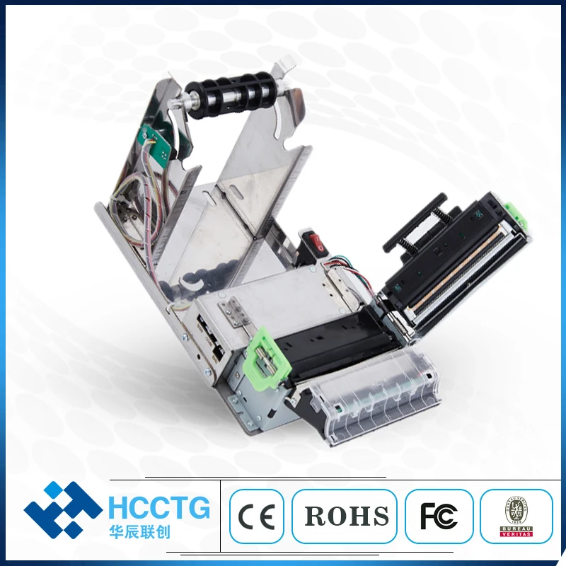 80mm Auto Cutter Embedded Thermal Printing Mechanism Kiosk Ticket Thermal Printer USB RS232 for Self-service machine HCC-EU807