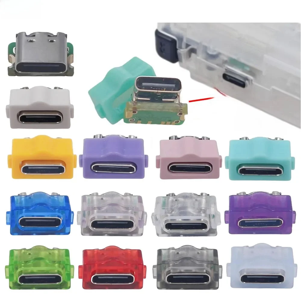 JCD 1 stücke USB-C Lade Port Mod Für GBA SP Game Boy Advance SP Typ-C Upgrade Einfache Installation schnelle Lade Lösung