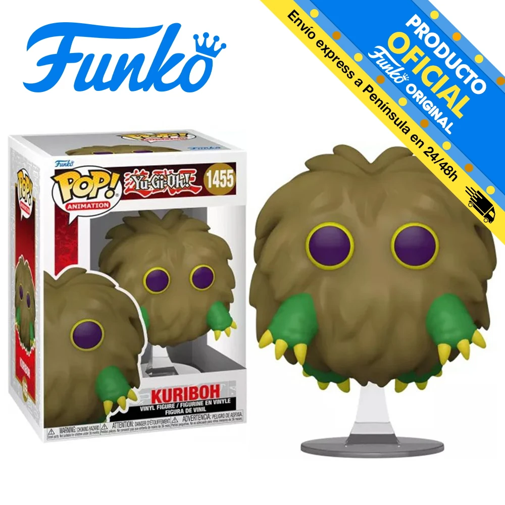 Funko Pop! Yu-Gi-Oh - Kuriboh, 72063, 1455, original, toys, boys, girls, gifts, collector, figures, dolls, shop, with box, new, man, woman, official license.