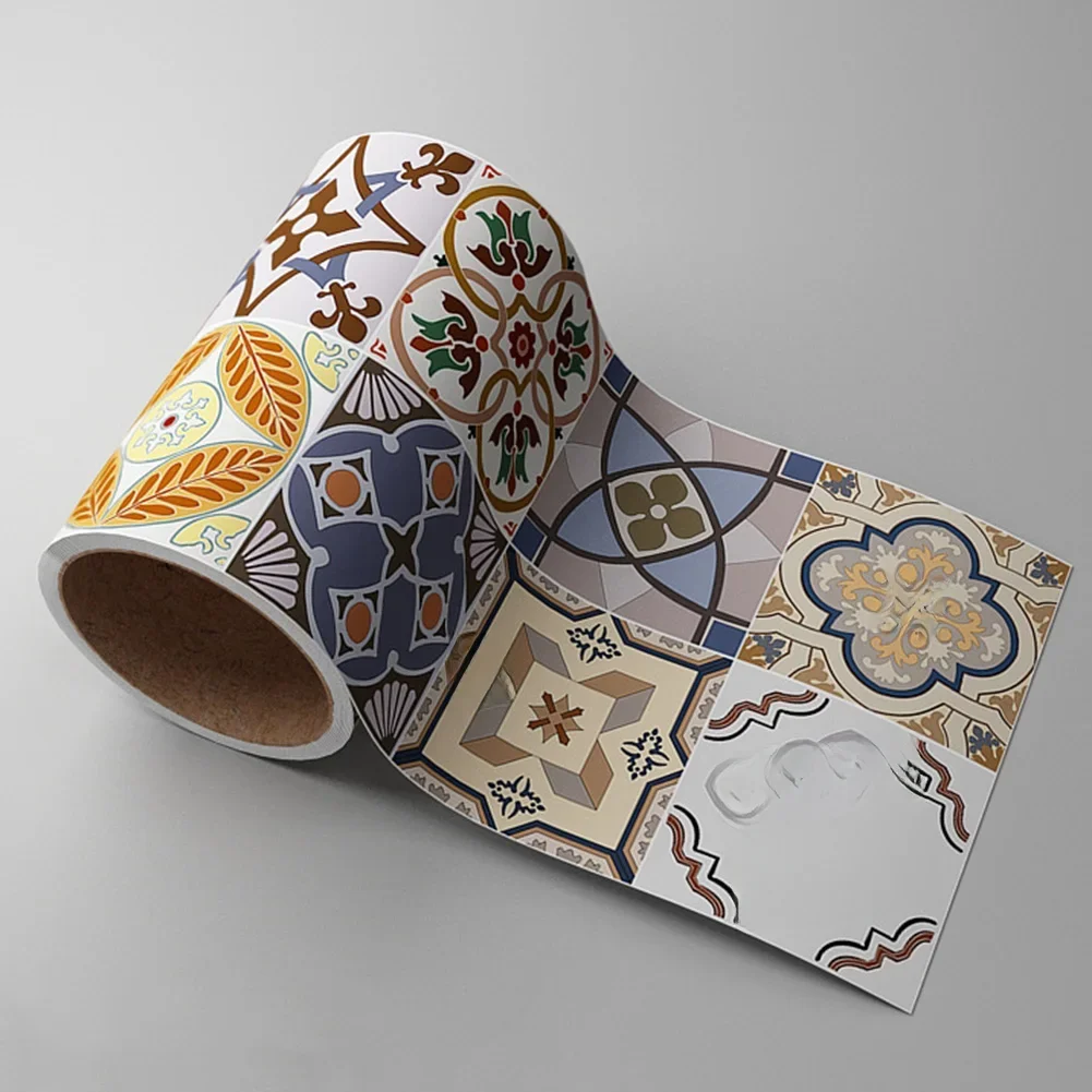 Samoprzylepna linia talii pasek dekoracyjny wodoodporny Peel Stick naklejka ścienna podłoga w łazience listwa przypodłogowa tapety Home Decor — zdjęcie 2