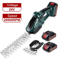 Cordless Electric Hedge Trimmer Portable High Power Household Lawn Mower 20000RPM reportable Pruner Weeding Garden Tools