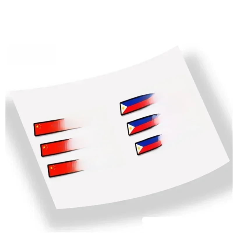 AliExpress Custom Flag and Name Decals for MTB Road Bike Frame Stickers Helmet Decoration Decals Cycling Accessories Stickers