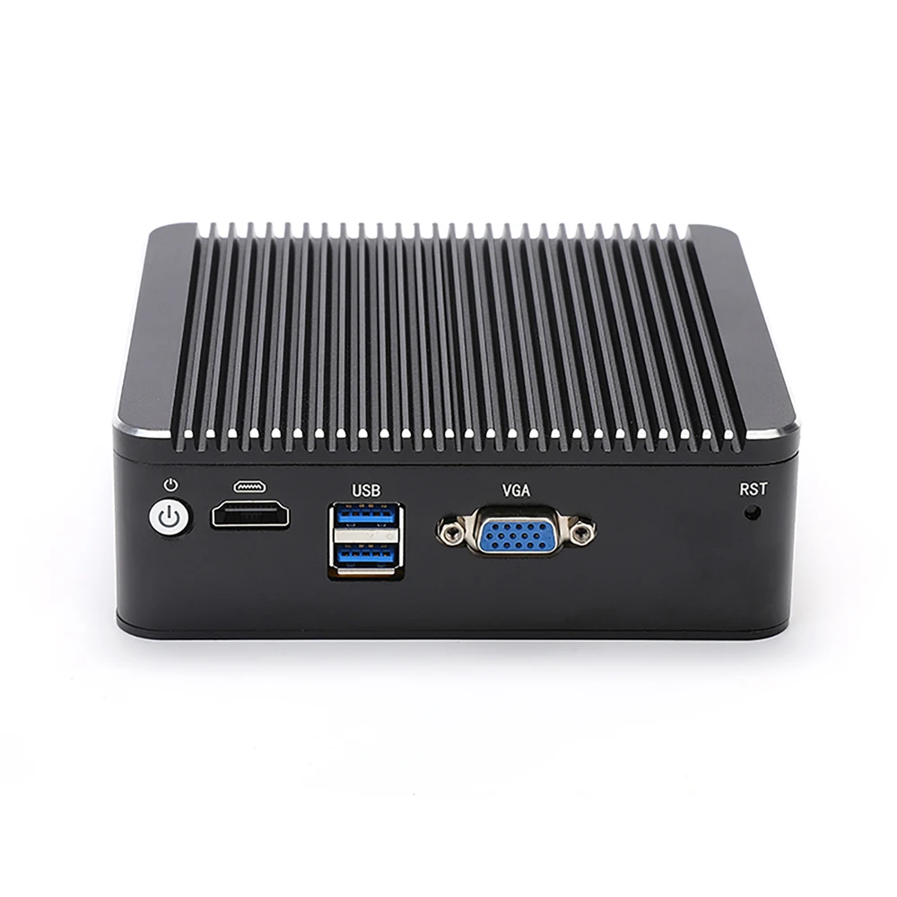 HUNSN 마이크로 방화벽 기기, 미니 PC,PFSense,Celeron J4125,RS34,Mikrotik,OPNsense,VPN, 라우터 PC,AES-NI,4LAN,2USB3.0,VGA,HDMI