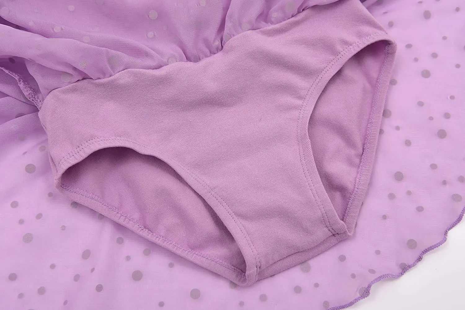 スカート付きバレエダンスドレス用キラキラスカート