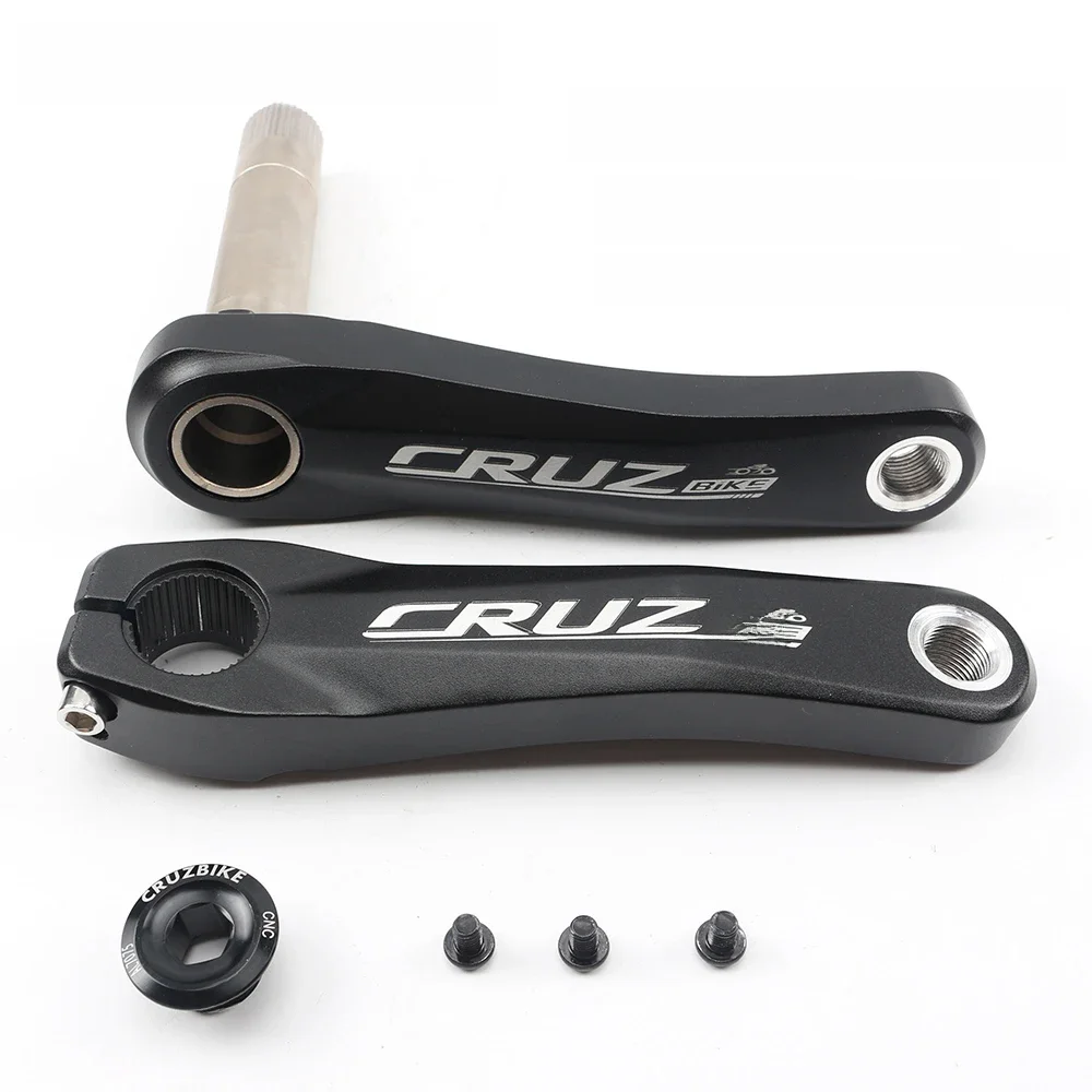 AliExpress CRUZBIKE CRUZbike 89/98/110/127/140/150mm Alloy Aluminum MTB Child Bike Crank Kids Folding Bicycle Cranksets