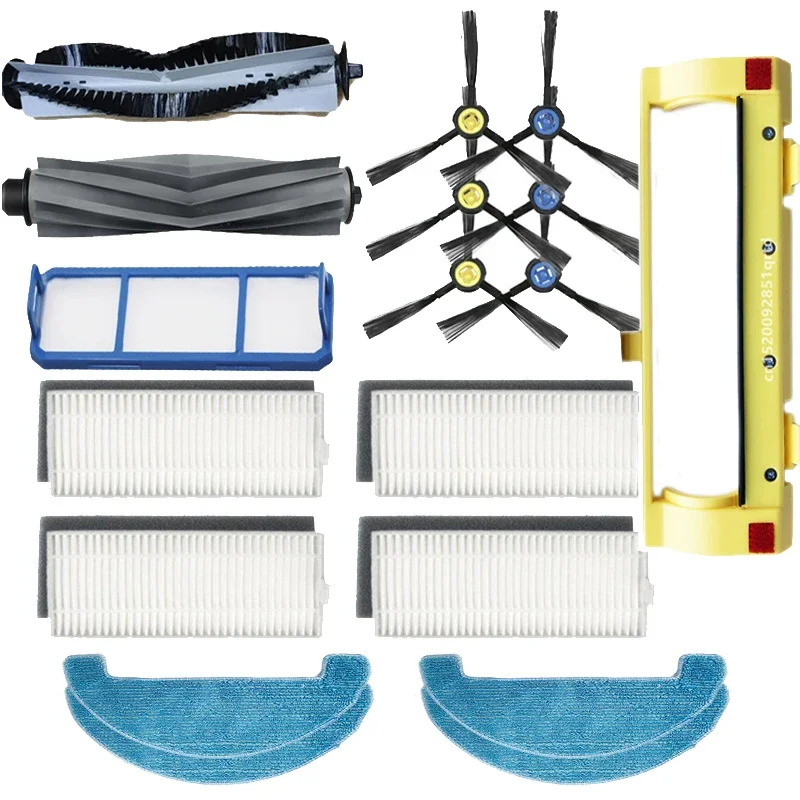 Pièces de rechange pour aspirateur robot AMIBOT, rouleau, brosse principale, brosse latérale, filtre HEPA, vadrouille, gril, Animal Premium H2O, allergique, X782