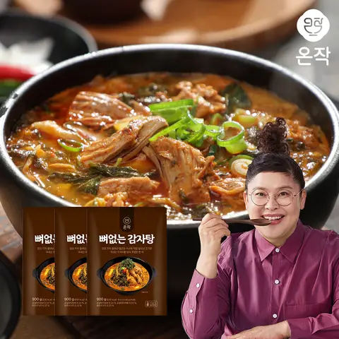 [Onzak] Lee Youngja Deshuesado Gamjatang 900g 3 paquetes