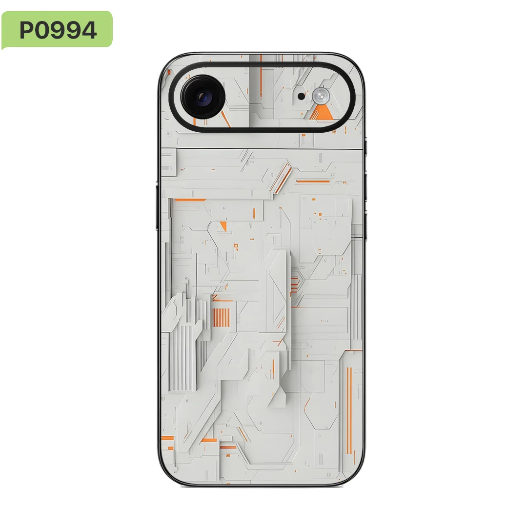 

Vinyl Wrap Skin for iPhone 17 Air - Nexa Skins IA054 Electric Collection, Scratch Protection Vinyl Sticker