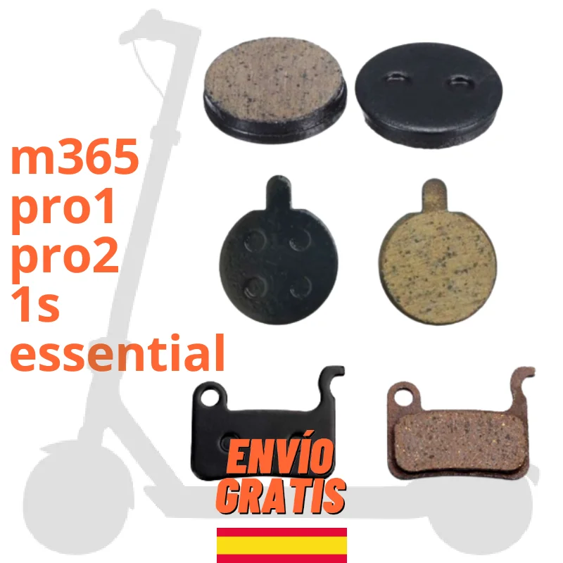 ✅Brake Pads Xiaomi M365 Pro 2 / 1S / Essential / Mi Scooter 3 Lite / 4 Pro / Mi 4 / Xtech Zoom Caliper / Cecotec Bongo Series A